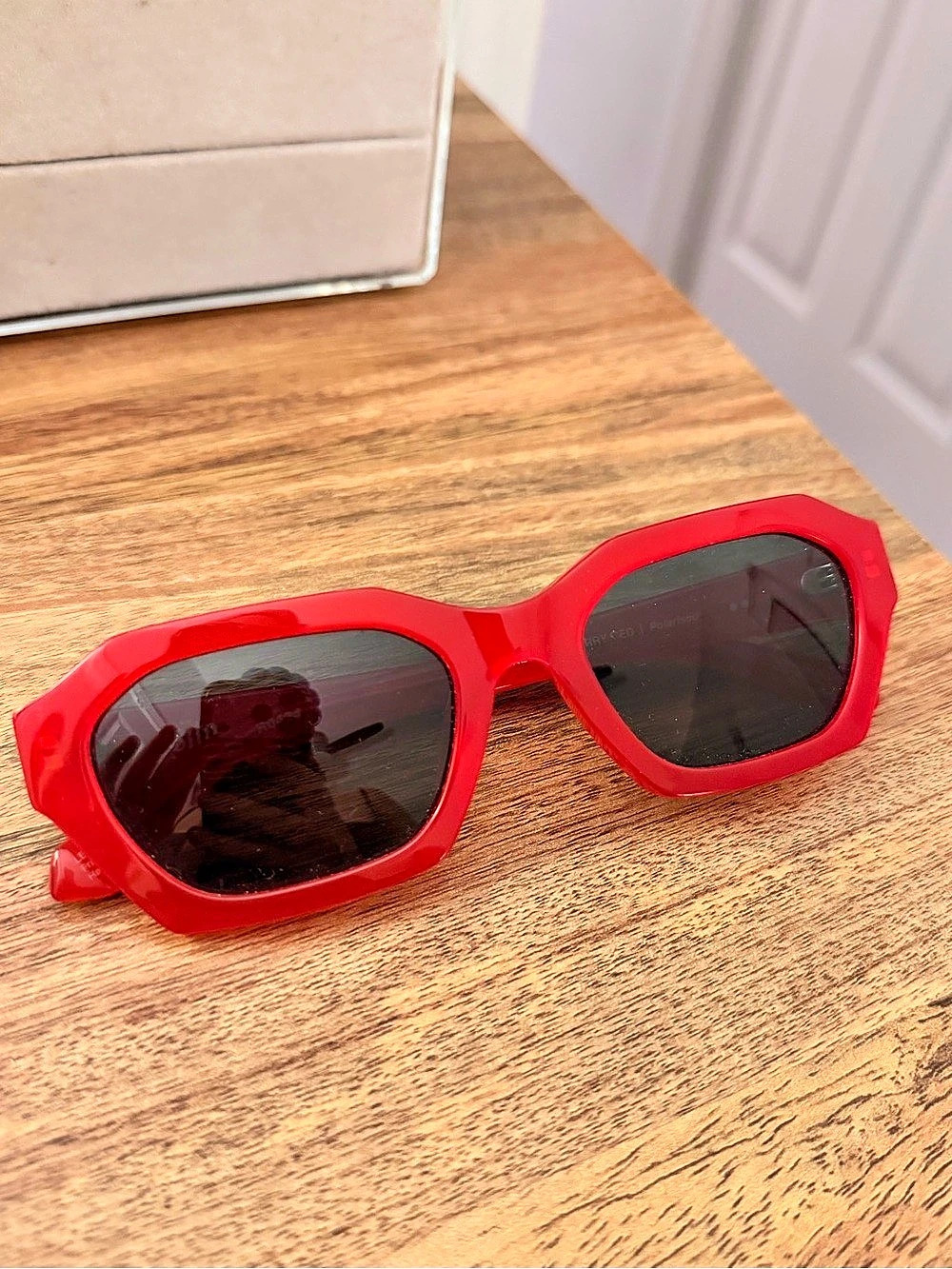 Sito Red Sunglasses